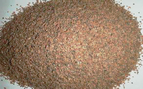 （图1）石榴石滤料样品展示