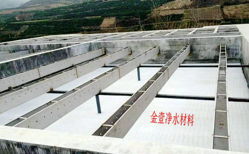 蜂窝斜管填料作用于污水处理沉淀池